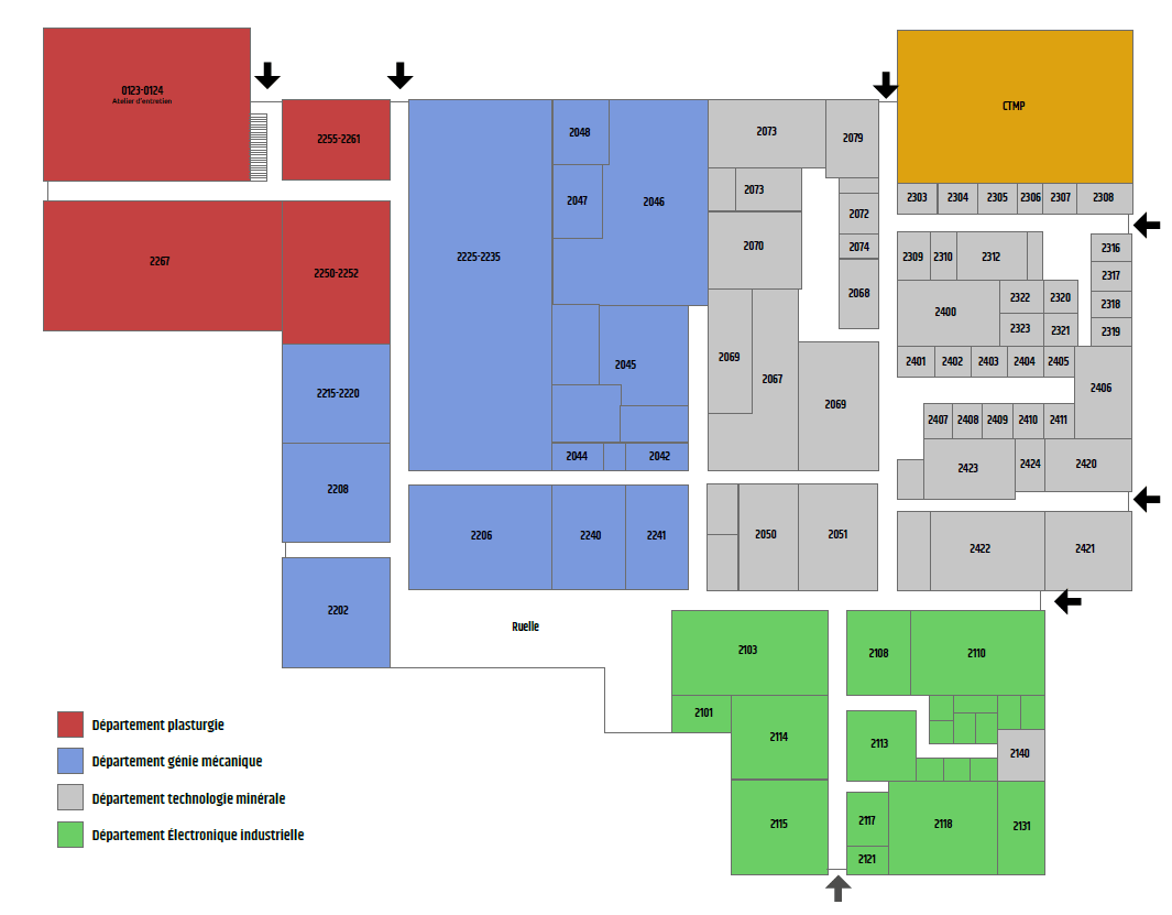 Plans Du Cegep Cegep De Thetford